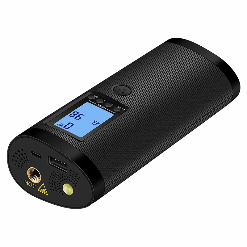 Portable Air Bike Pump Mini Electric Inflator Rechargeable Air Pump Auto Car Inflatable Rechargeable Compressor