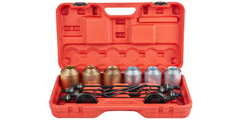VEVOR 26pcs Universal Press and Pull Sleeve Kit Car Removal Installation Bushes Bearings Tool for Car Repair Auto Maintenance