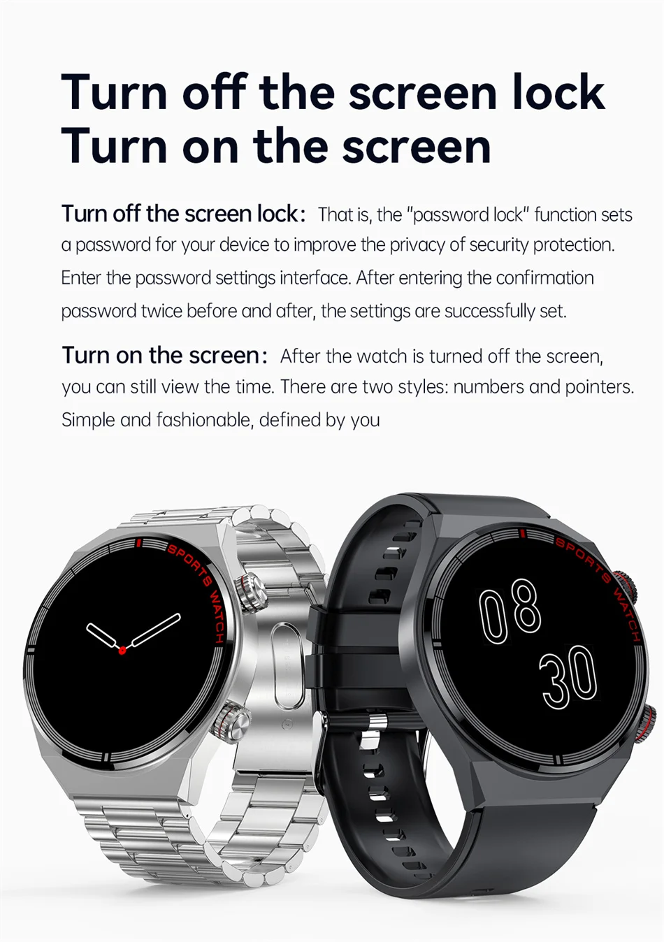 ChiBear NFC Smart Watch Men GPS motion track Heart Rate Bluetooth Call 100+ movement modes Rotary button SmartWatch 2023 New Man