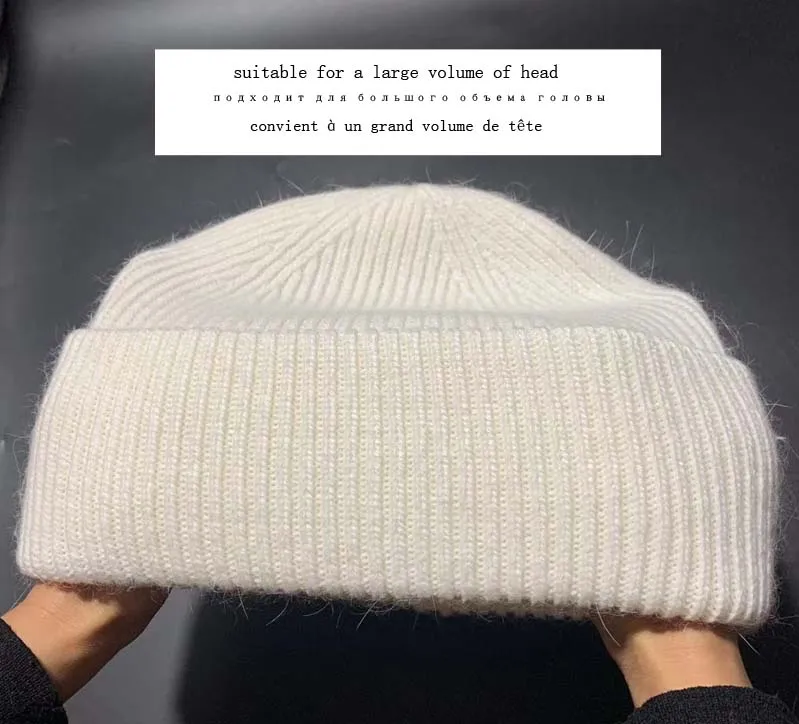Rabbit Fur Beanies Soft Warm Fluffy Winter Hat for Women Angora Knitted Hat Skullies Beanies Female Bonnet Woman Knit Cap Rabbit Fur Beanies Soft Warm Fluffy Winter Hat for Women Angora Knitted Hat Skullies Beanies Female Bonnet Woman Knit Cap