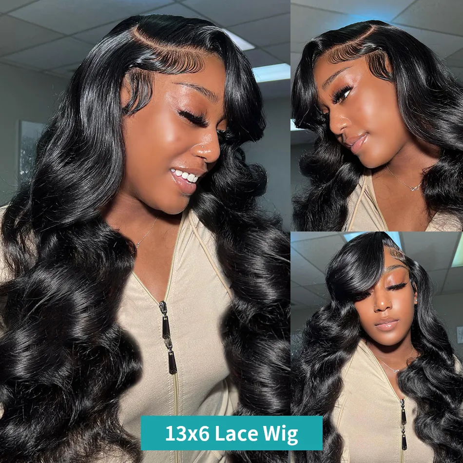 MELODIE 30 38 Inch Lace Frontal Wig Body Wave 13x4 13x6 HD Lace Front Human Hair Wigs Brazilian 5x5 Wear and Go Glueless Wig