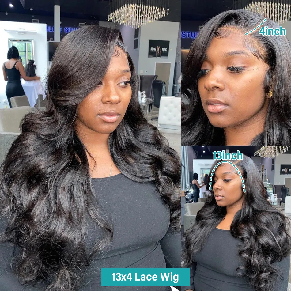 MELODIE 30 38 Inch Lace Frontal Wig Body Wave 13x4 13x6 HD Lace Front Human Hair Wigs Brazilian 5x5 Wear and Go Glueless Wig