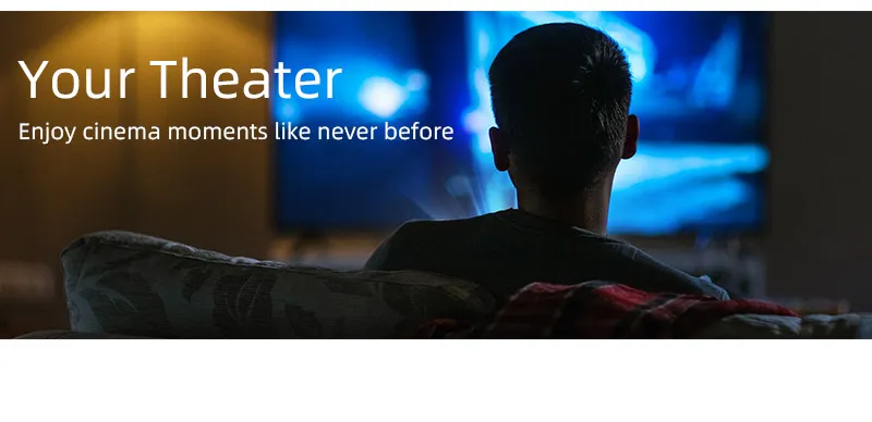 AUN A30 Upgraded Portable Projector LED Home Theater Projector Mini Cinema Smart TV Beamer Support 1080P Full HD Movie Play