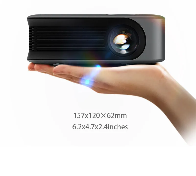 AUN A30 Upgraded Portable Projector LED Home Theater Projector Mini Cinema Smart TV Beamer Support 1080P Full HD Movie Play