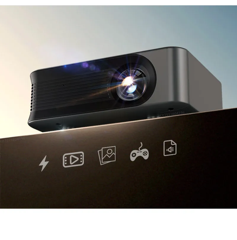 AUN A30 Upgraded Portable Projector LED Home Theater Projector Mini Cinema Smart TV Beamer Support 1080P Full HD Movie Play