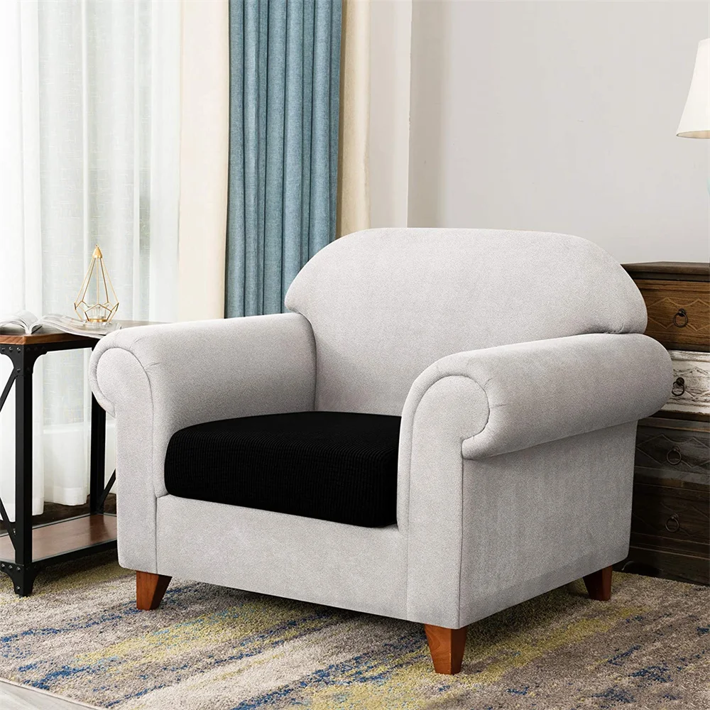 Yeahmart Stretch Sofa Cover Seat Slipcover Jacquard Chair Cushion Cover for 1-2-3 Seaters Replacement for Furniture Protector