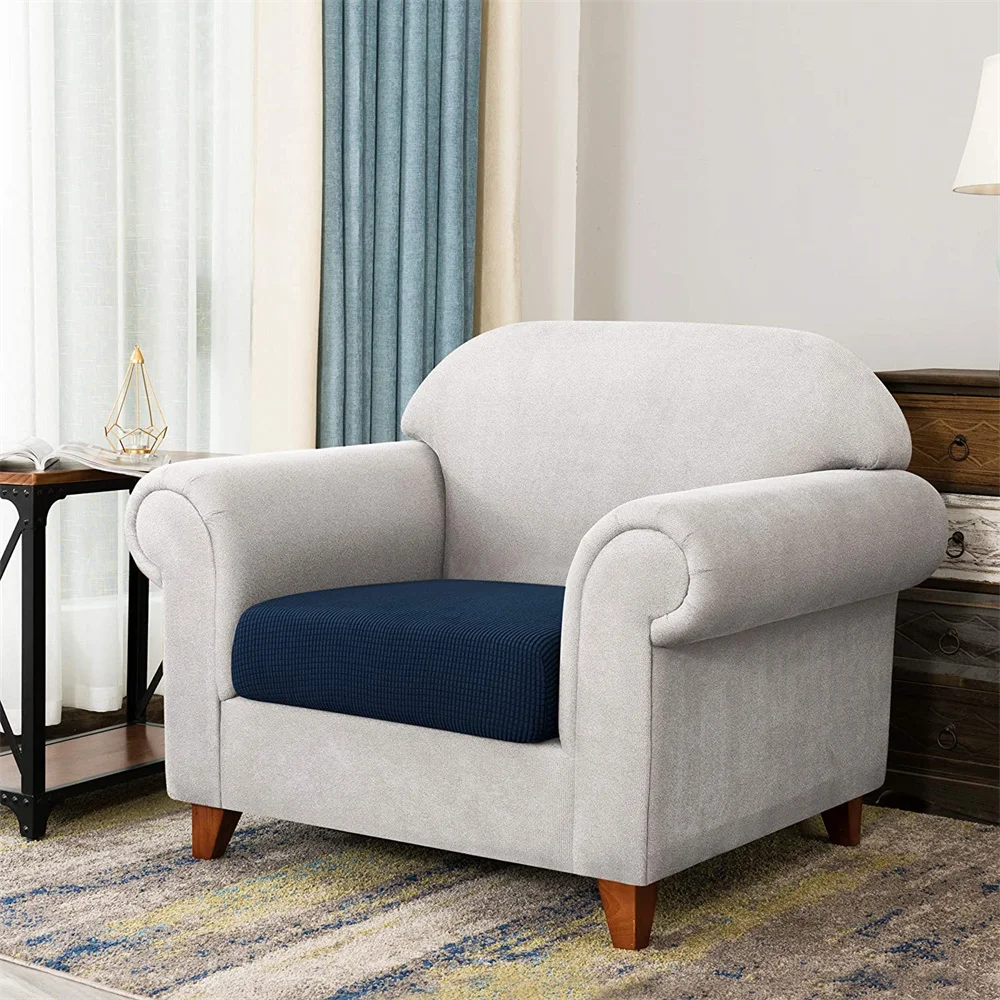 Yeahmart Stretch Sofa Cover Seat Slipcover Jacquard Chair Cushion Cover for 1-2-3 Seaters Replacement for Furniture Protector
