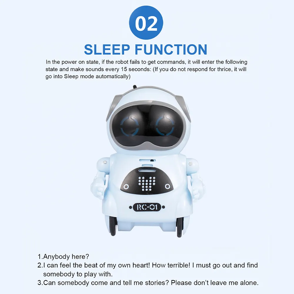 Singing Dancing Telling Story Mini Robot Toy