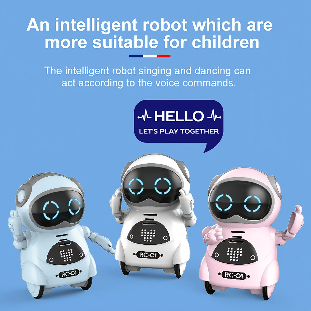 Singing Dancing Telling Story Mini Robot Toy