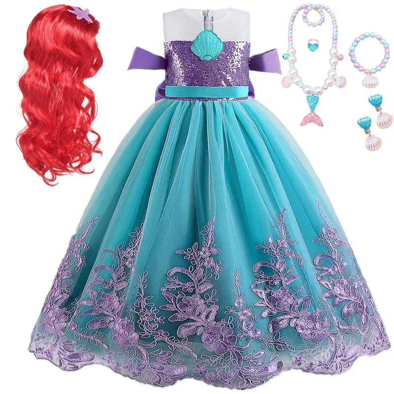 Fancy Mermaid Girls Costume