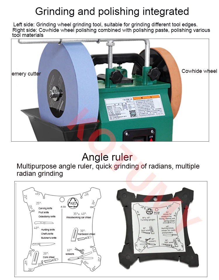 Sharpener Low-Speed Electric Grinder