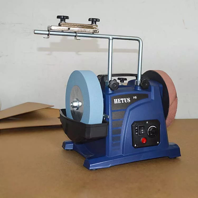 H8 Low-speed Water-cooled Sharpener For Household Small Woodworking Engraving Knives Chisels Grinder Electric Desktop Sharpener