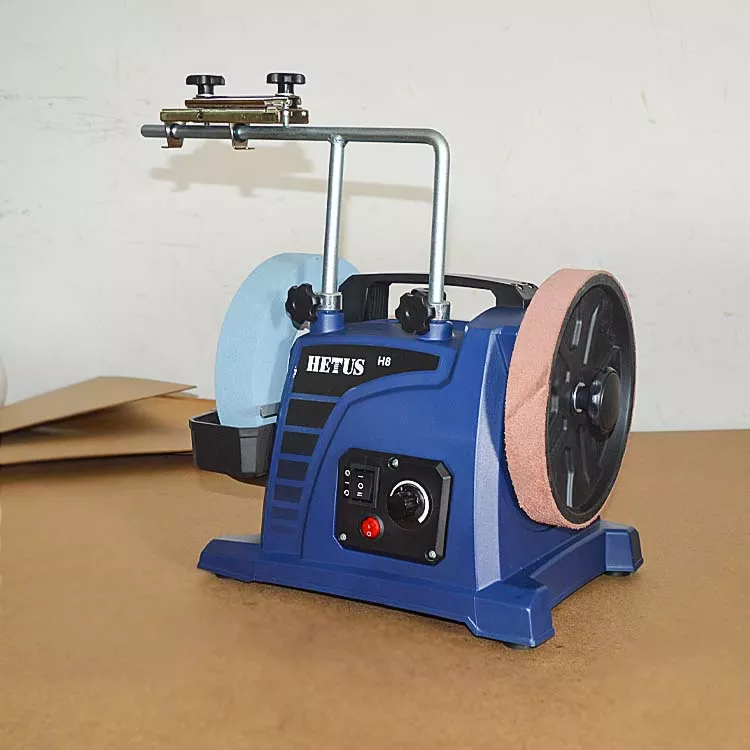 H8 Low-speed Water-cooled Sharpener For Household Small Woodworking Engraving Knives Chisels Grinder Electric Desktop Sharpener