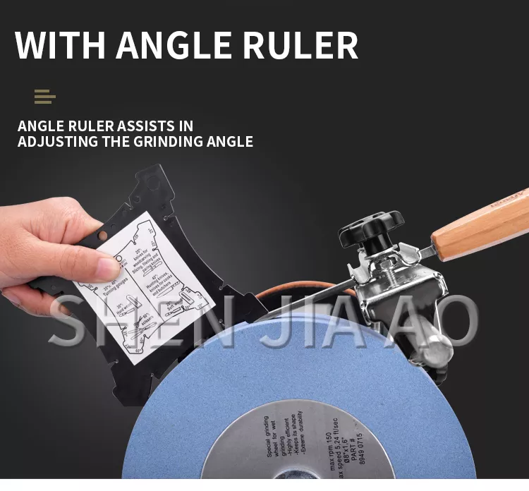 H8 Low-speed Water-cooled Sharpener For Household Small Woodworking Engraving Knives Chisels Grinder Electric Desktop Sharpener