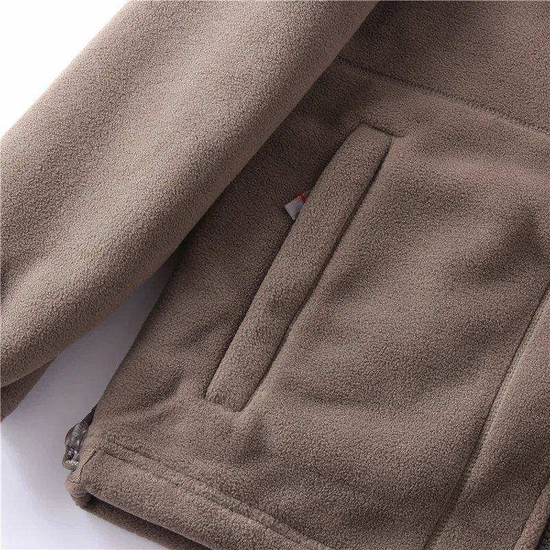 Winter Men's Clothing Fleece Jacket