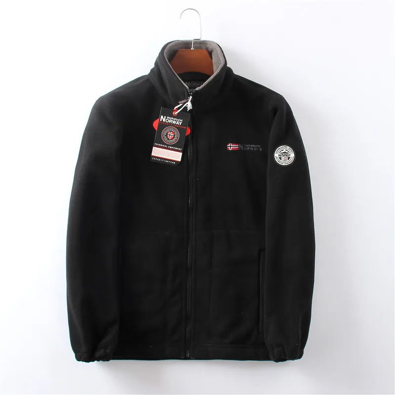 Winter Men's Clothing Fleece Jacket