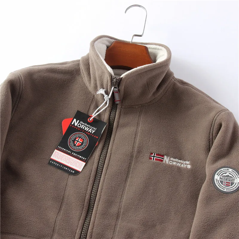 Winter Men's Clothing Fleece Jacket