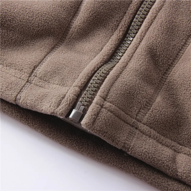 Winter Men's Clothing Fleece Jacket