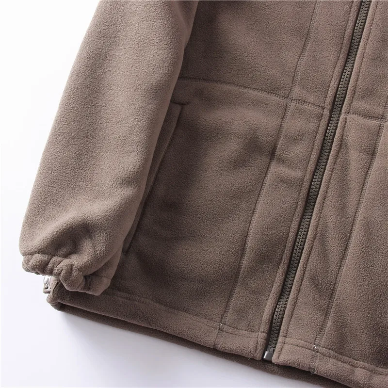 Winter Men's Clothing Fleece Jacket