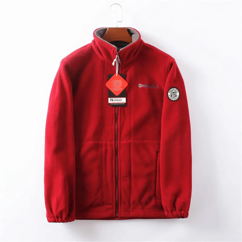 Winter Men's Clothing Fleece Jacket