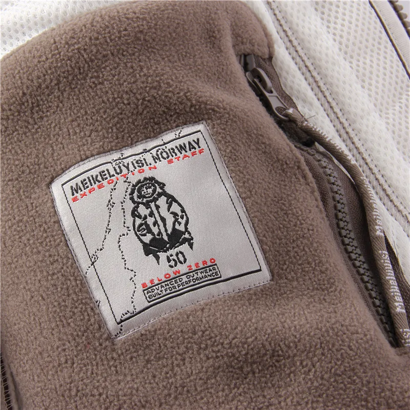 Winter Men's Clothing Fleece Jacket