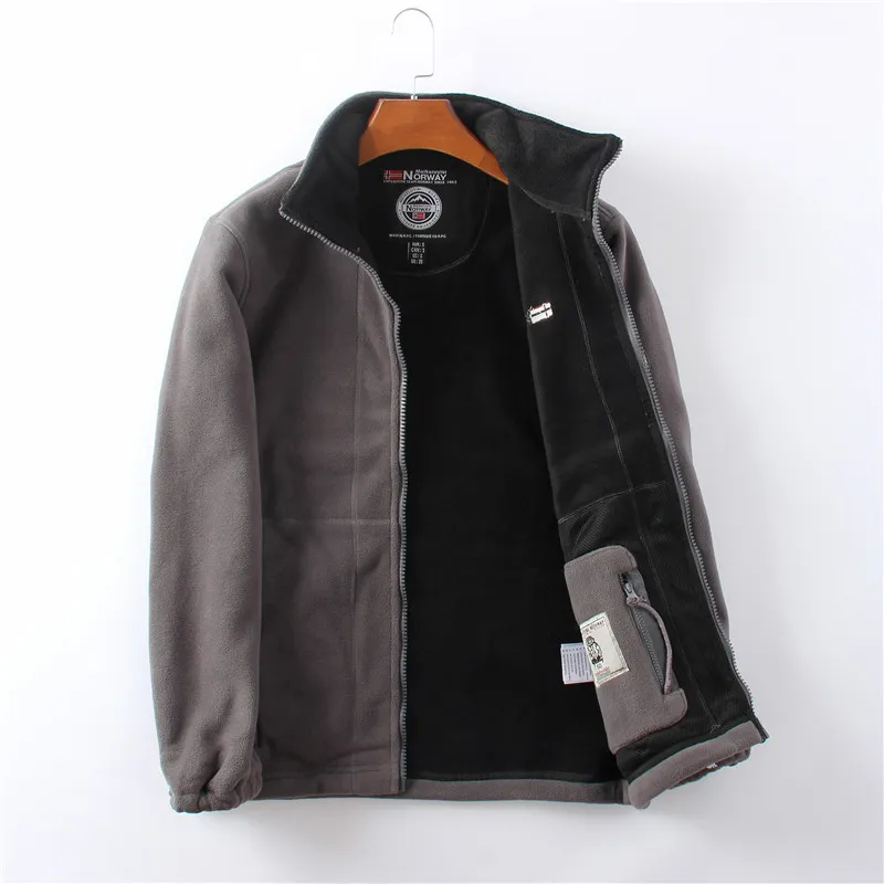 Winter Men's Clothing Fleece Jacket