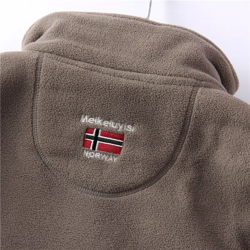 Winter Men's Clothing Fleece Jacket
