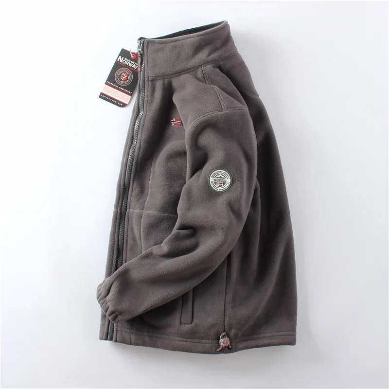 Winter Men's Clothing Fleece Jacket
