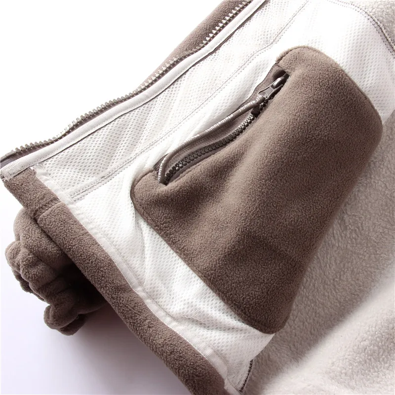 Winter Men's Clothing Fleece Jacket