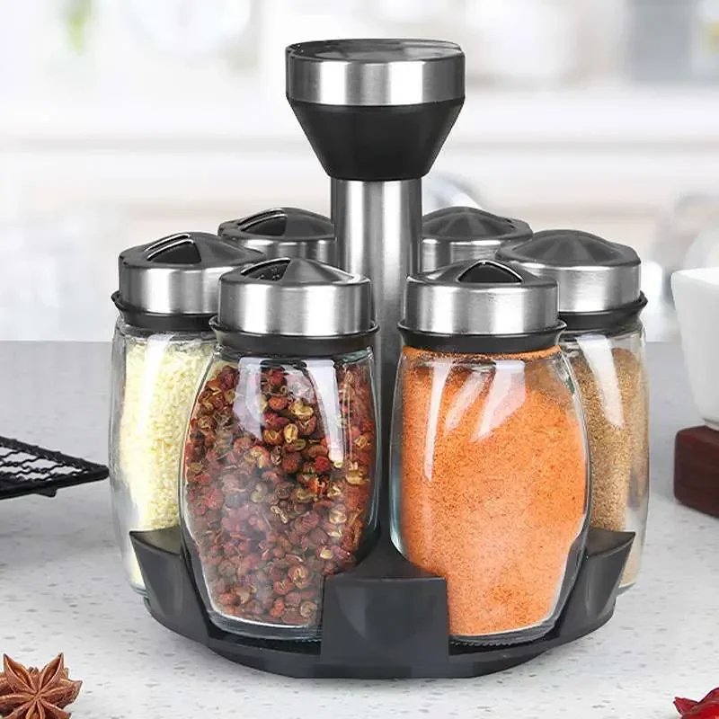 Jar Set Rack Glass