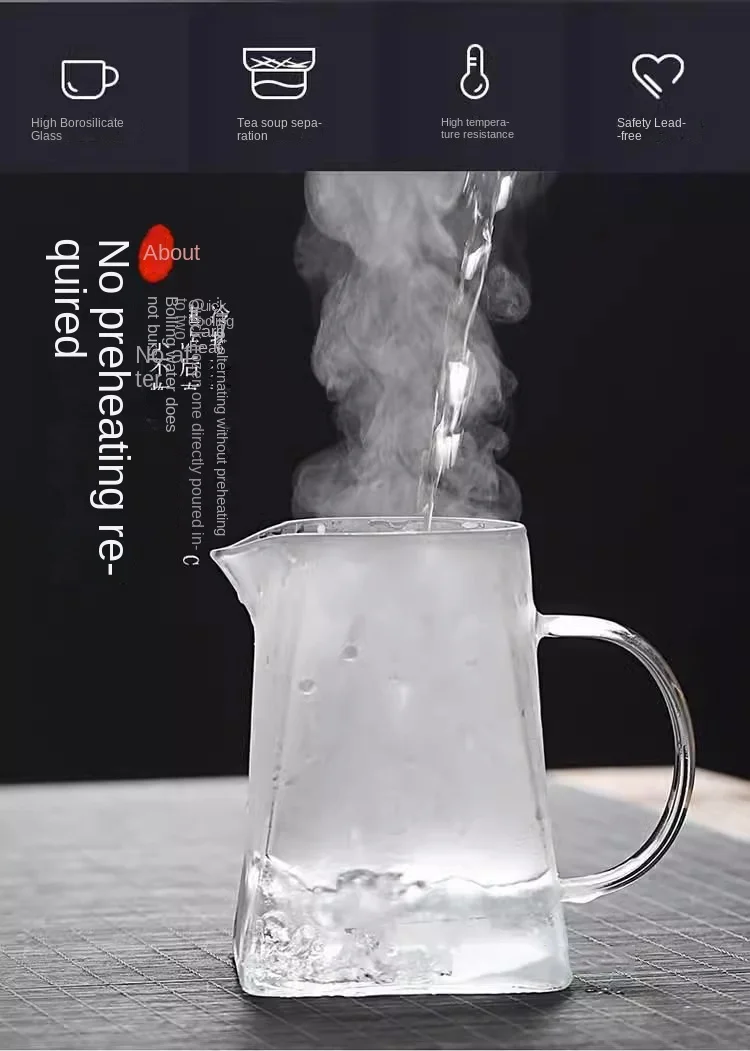 Glass Teapot with Infuser Tea Set Kettle Maker Infusers Jug Teaware Kitchen Dining Bar Home Tea Kit Glass Teapot Samovar