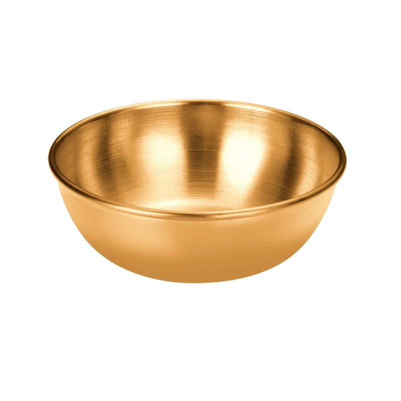 Stainless Steel Sauce Dish Seasoning Dish Hot Pot Dipping Bowl Small Food Sauce Cup Sushi Vinegar Soy Saucer Appetizer Tray