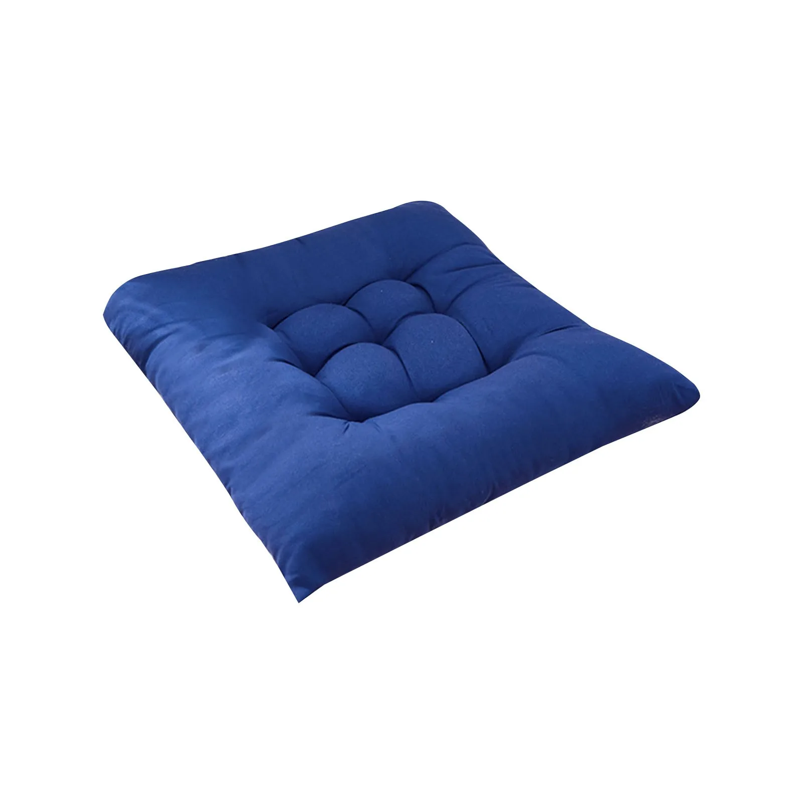 40cm Chair Cushion Solid Color Anti Skid Breathable Bright Color Seat Pillow Dining Chair Cushion Creative Sofa Fabric Cushion