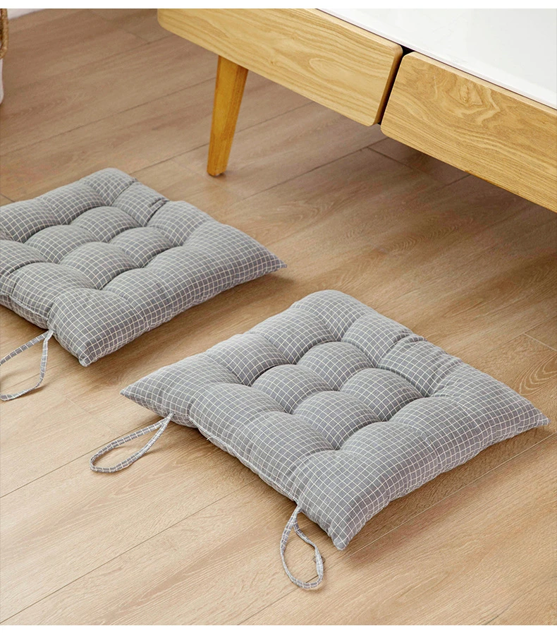Seat Cushion Office Sedentary Student Stool Butt Cushion Household Non-slip Soft Cushion Floor Breathable Dining Chair Cushion