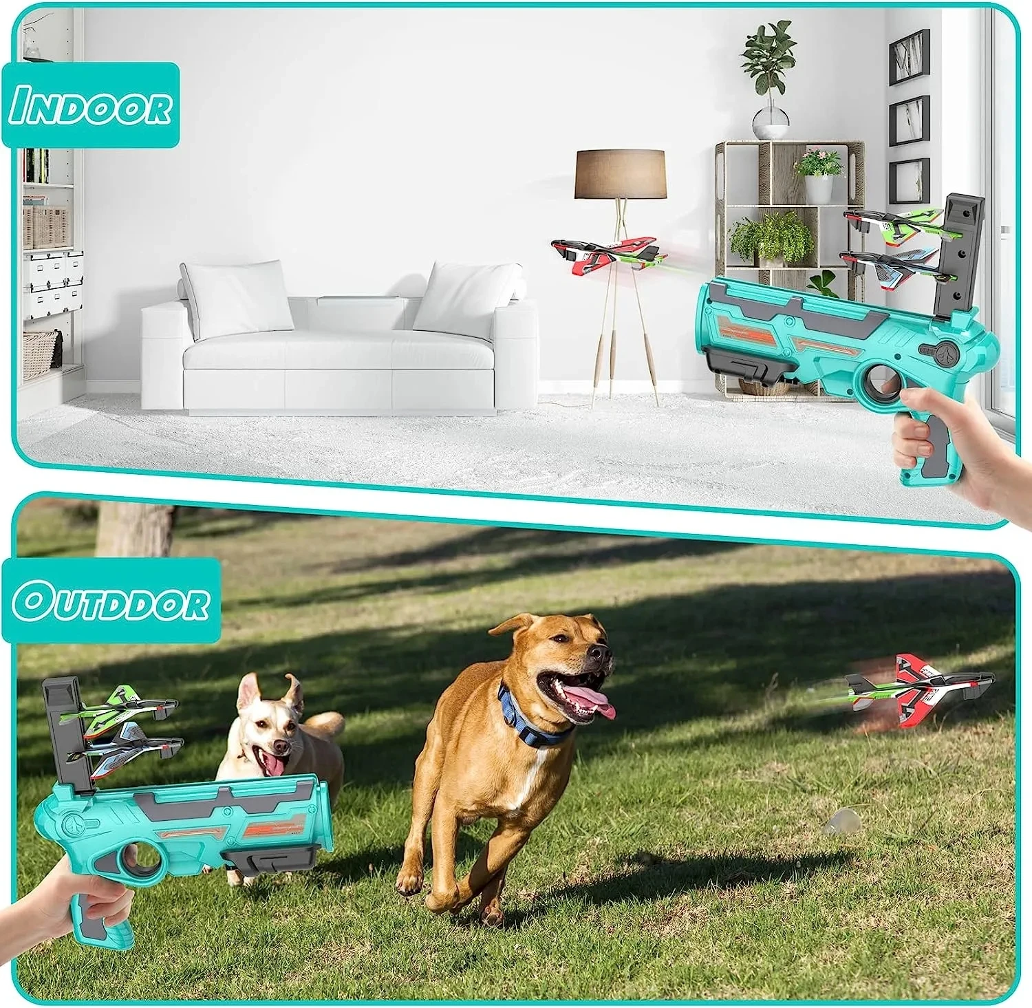 Airplane Launcher Toy Children Throwing Foam Plane Flight Mode Catapult Plane for Kids Boys Outdoor Sport Flying Toys Gifts