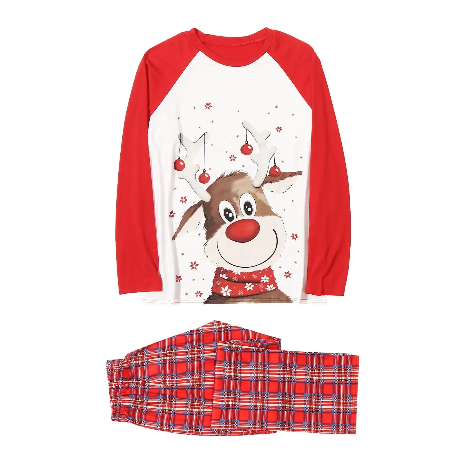 Mother Kids Adult Baby Xmas Family Matching Outfits Christmas Pajamas Family Clothes 2023 Family Christmas Pajamas Set Deer