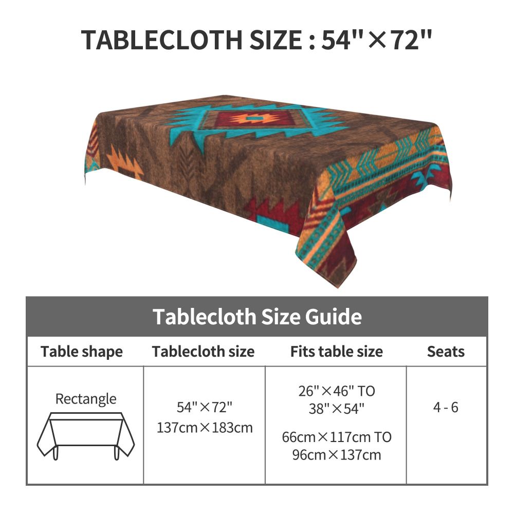 Cal Antique Turkish Kilim Tablecloth Backing Elastic Edge Table Covers Bohemian Ethnic Vintage Persian Carpet Tribal Table Cloth