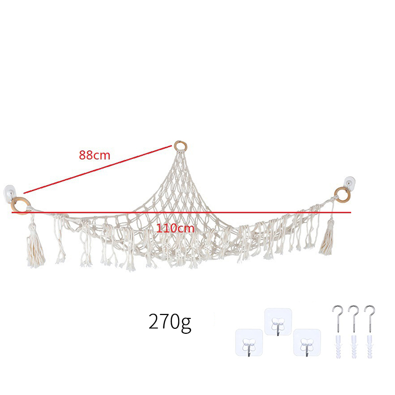 Soft Large Toy Hammock Mesh Kids Bedroom Storage Nursery Teddy Bear Net Child Organizer Stuffed Towels Tidy Soft Storage