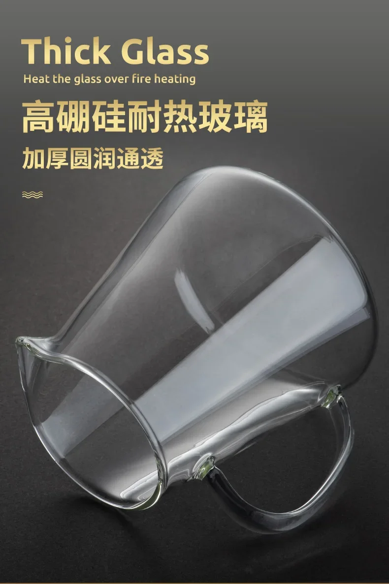 Heat Resistant Glass Teapot With Stainless Steel Tea Strainer Infuser Flower Kettle Kung Fu Teawear Set Puer Oolong Pot 1300ML