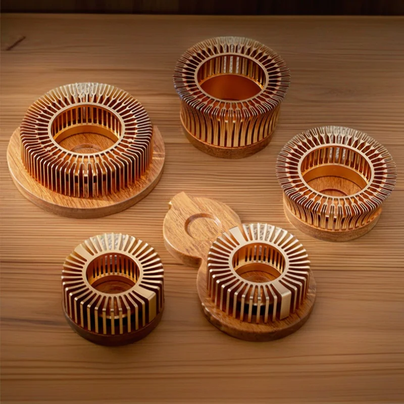 Aluminum Alloy Teapot Warmer Coffee Warmer for Desk Cup Heater Candle Heater Stove for Heating Coffee Tea Water Milk and Cocoa